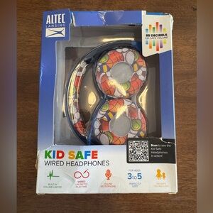 Altec Lansing Kid Safe Wired On-Ear Headphones - Multicolor